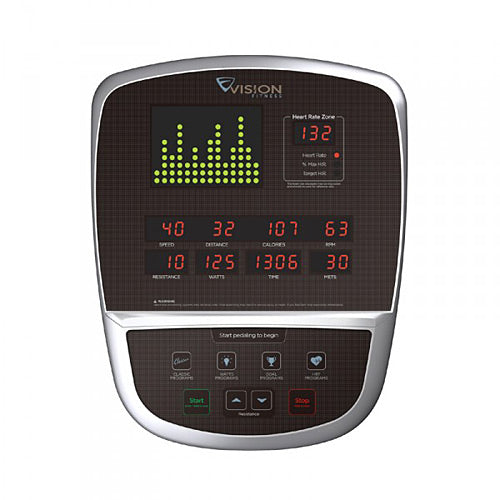 VISION R60 COMMERCIAL RECUMBENT EXERCISE BIKE