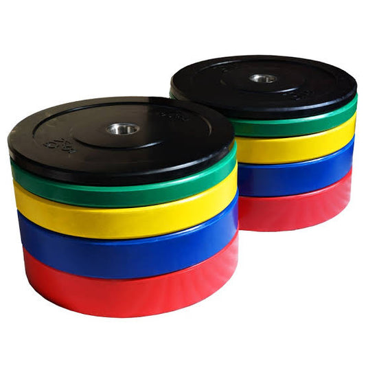 Coloured Olympic Bumper Plates