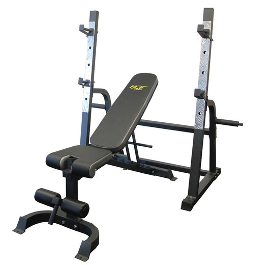 Bench and Squat Rack Combo