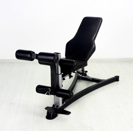 JOHNSON UTILITY BENCH WITH LEG CURL