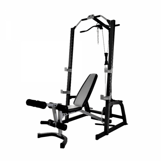 JOHNSON SQUAT CAGE AND BENCH